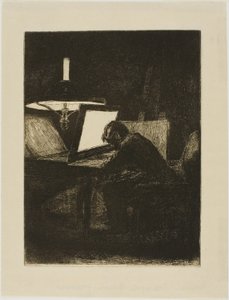 Francois Bonvin Rézkarc alkotó: François Bonvin