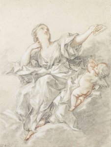 Csillagászat; Csillagászat, alkotó: François Boucher