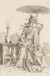 Kínai hölgy, 1738-45. alkotó: François Boucher