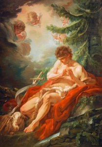 Utca. Keresztelő János alkotó: François Boucher