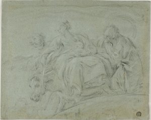 Menekülés Egyiptomba alkotó: François Boucher