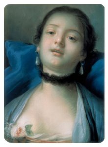 Fiatal nő alkotó: François Boucher
