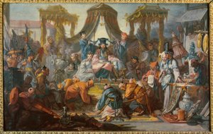 A kínai császár közönsége alkotó: François Boucher