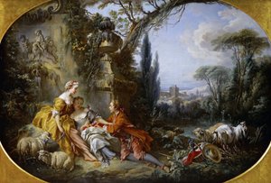A vidéki élet varázsa A vidéki élet örömei alkotó: François Boucher