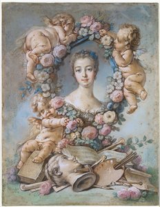 Madame de Pompadour alkotó: François Boucher