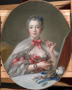 Madame de Pompadour a WC-jében, 1760 körül alkotó: François Boucher