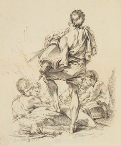 Különféle alakok új könyve, 1751. alkotó: François Boucher