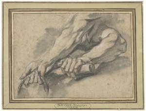 Két alkar vizsgálata alkotó: François Boucher