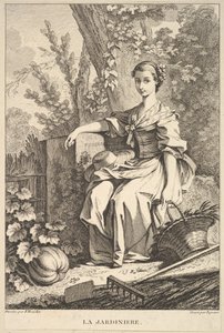A kertész, 1741-63. alkotó: François Boucher