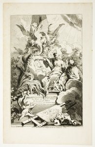 A gráciák Watteau sírján alkotó: François Boucher