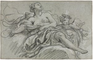 Vénusz és Ámor alkotó: François Boucher
