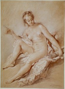 Vénusz nyíllal és tegezzel alkotó: François Boucher