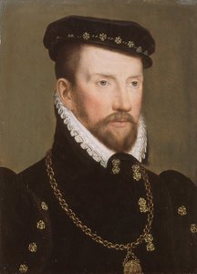 Gaspard II de Coligny admirális alkotó: François Clouet