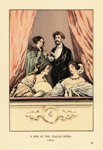 Egy doboz az Olasz Operában alkotó: François Courboin