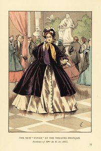 A Theatre Francais új előcsarnoka alkotó: François Courboin