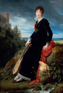 Katarzyna Joanna Gabrielle Starzenska grófnő (1782-1862) portréja. alkotó: François Gérard
