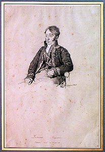 Jean-Francois Lesueur (1760-1837) 1828 (szén papíron) alkotó: François Joseph Heim