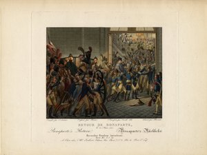 Napóleon visszatér Elba szigetéről, 1815