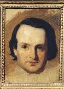 Tanulmány Victor Hugo (1802-85) portréjához 1836 körül