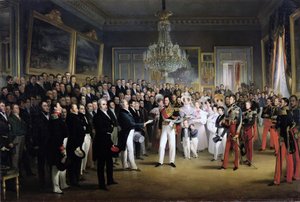 A Palais Royal képviselőháza Orléans hercegének idézése, 1830. augusztus 7.