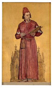 Hans Memling festő (olaj, vászon) alkotó: François Joseph Navez
