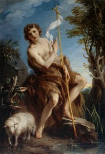 Keresztelő Szent János alkotó: François Lemoyne