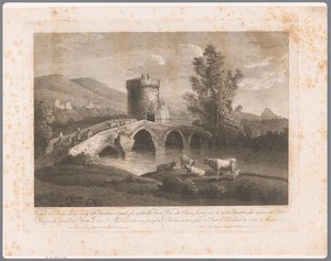 Kilátás a Ponte Lucano-ra Róma kilátásai (sorozat címe)