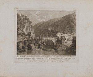 A S. Cosimato kolostor egy részének látképe (III. sz.)