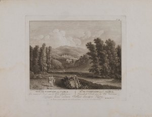 Vue de Vicovaro Anc. Varia (no. 1)
