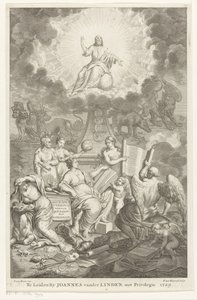 Ó- és Újszövetség allegóriája A H. Prideaux által összekapcsolt O. és N. Szövetség (cím a tárgyon) Címoldal a következőhöz: Humphrey Prideaux, Az Ó- és Újszövetség aen linkelve a zsidók és a szomszédos népek történetében