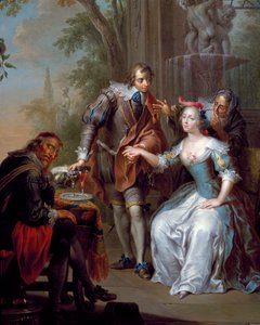 Galáns jelenet, Franx Christoph Janneck (1703-1761)