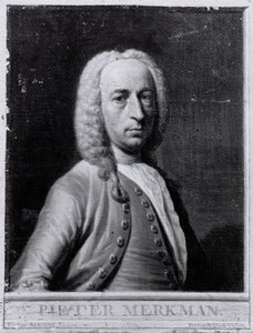 Pieter Merkman Jr portréja alkotó: Frans Decker
