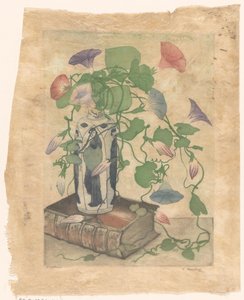 Bindweed kerámia vázában