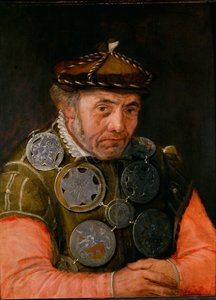 A retorikusok kamarájának vagy céhének hírnöke ... alkotó: Frans Floris