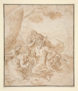 Bacchus születése alkotó: Frans Floris the Elder