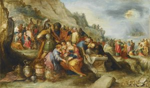 Az izraeliták, miután átkeltek a Vörös-tengeren, József pátriárka sírjánál, 1630
