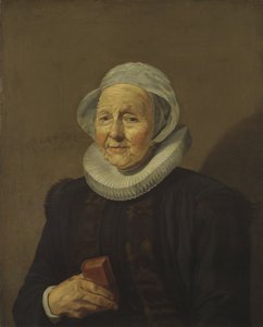 Egy öreg hölgy, 1628 alkotó: Frans Hals