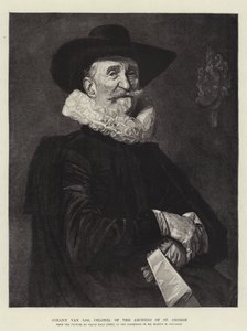 Johann van Loo, a Szent György Íjászok ezredese alkotó: Frans Hals