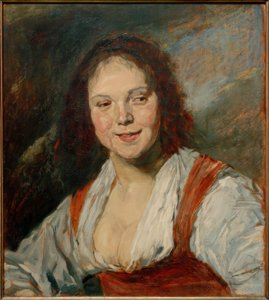Frans Hals Bohémienne másolata alkotó: Frans Hals