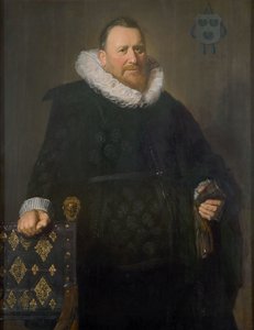 Nicholaes Woutersz. van der Meer (1574-1637) portréja alkotó: Frans Hals