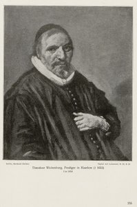 Theodorus Wikenburg portréja alkotó: Frans Hals