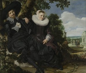 Egy pár portréja, valószínűleg Isaac Abrahamsz Massa és Beatrix van der Laen, 1622 körül (olaj, vászon) alkotó: Frans Hals
