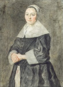 Egy hölgy portréja alkotó: Frans Hals