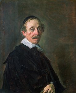 Egy prédikátor portréja, 1658-1660 körül (panel)