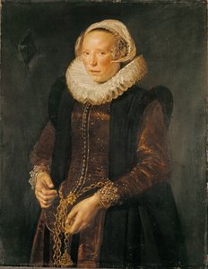 Női portré, 1611 körül (olaj, vászon) alkotó: Frans Hals