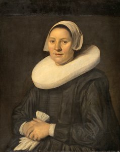 Női portré, XVII. század. alkotó: Frans Hals