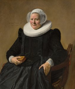 Egy idős hölgy portréja alkotó: Frans Hals