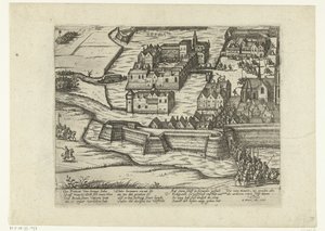 Breda elfoglalása, 1590 alkotó: Frans Hogenberg