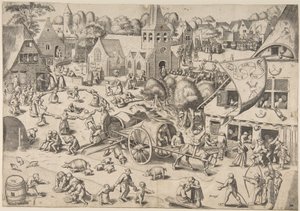 A hobokeni vásár, 1559 körül.