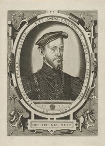 Fülöp spanyol király portréja alkotó: Frans Huys